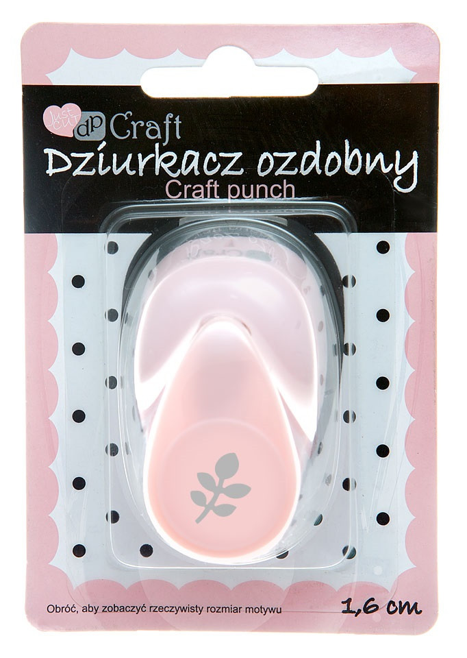 Dziurkacz ozdobny 1,6 cm Gałązka JCDZ-105-186 Dalprint