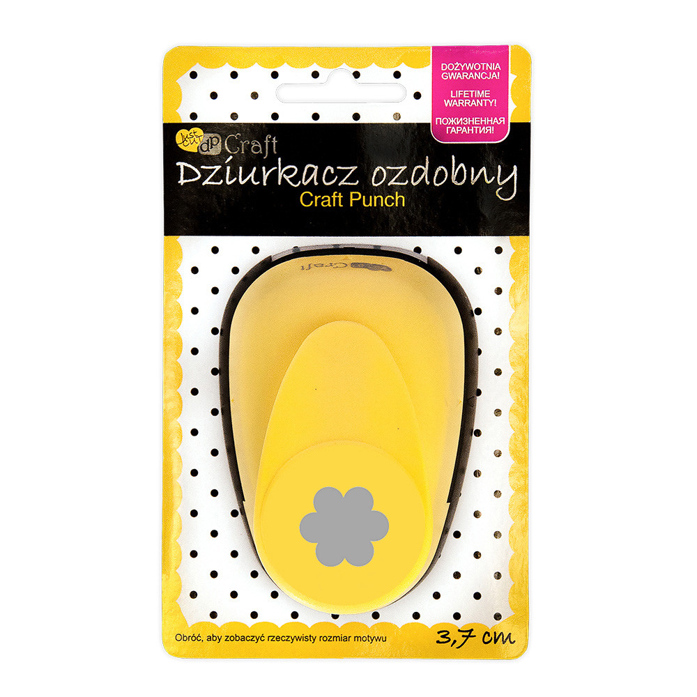 Dziurkacz ozdobny 3,7 cm Kwiatek JCDZ-115-024 dpCraft