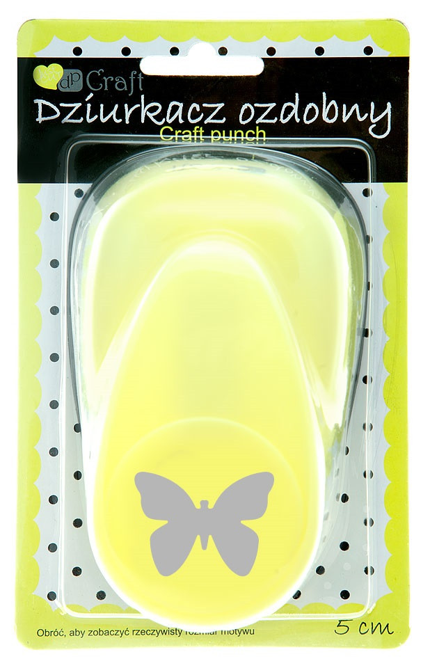 Dziurkacz ozdobny 5 cm Motyl 3 JCDZ-120-256 dpCraft
