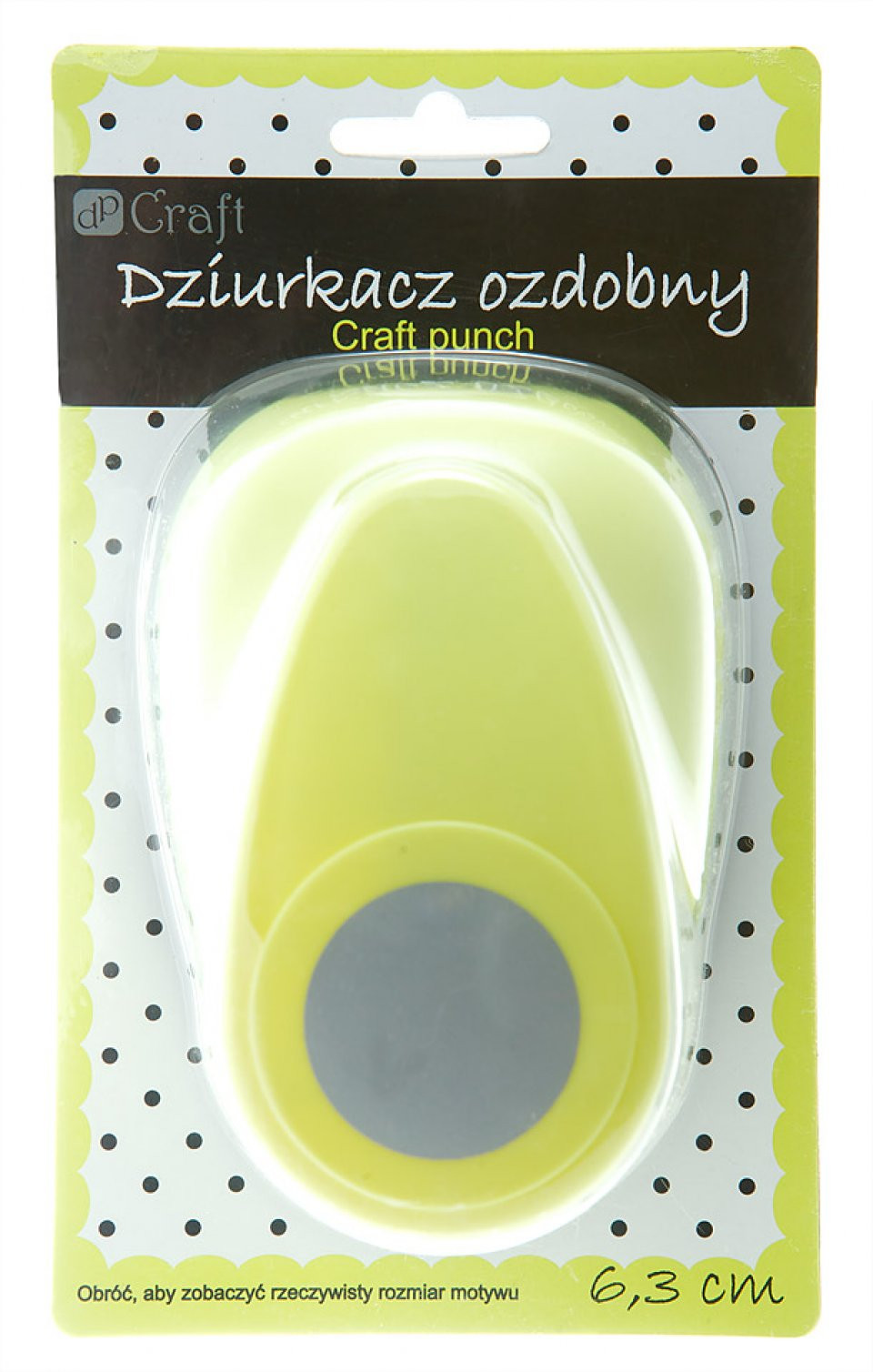 Dziurkacz ozdobny 6,3 cm Koło JCDZ-125-010 Dalprint
