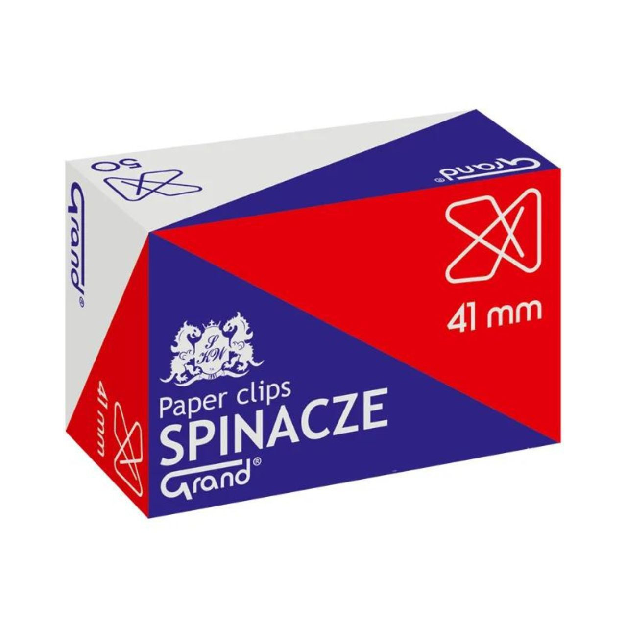 Spinacze krzyżowe Grand 41mm/50szt.