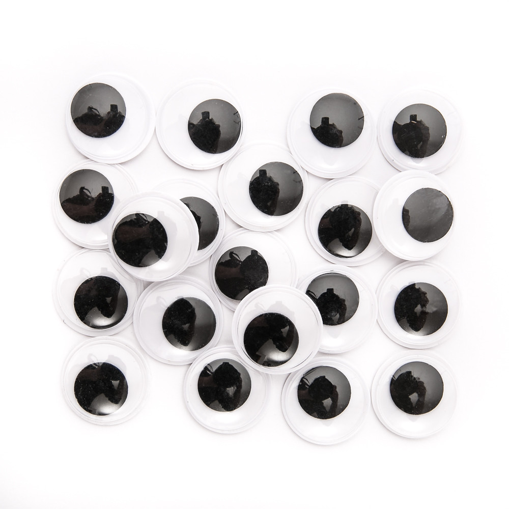 Ruchome oczka samoprzylepne 2 cm (20 szt.) KSOC-034 Dalprint