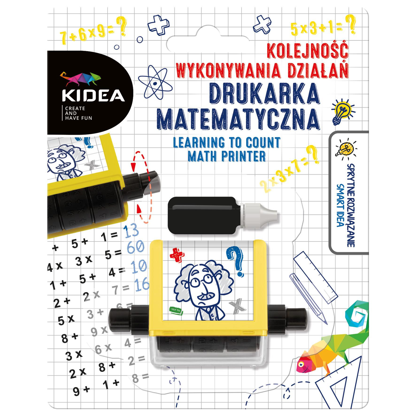 Drukarka matematyczna Kolejność wykonywania działań Kidea