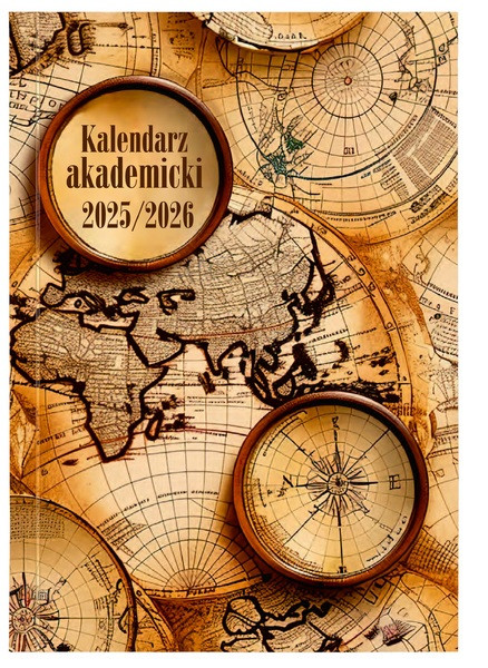 Kalendarz akademicki A5 tyg. PCV bezb. A5TA072B - MAPA Wokół Nas