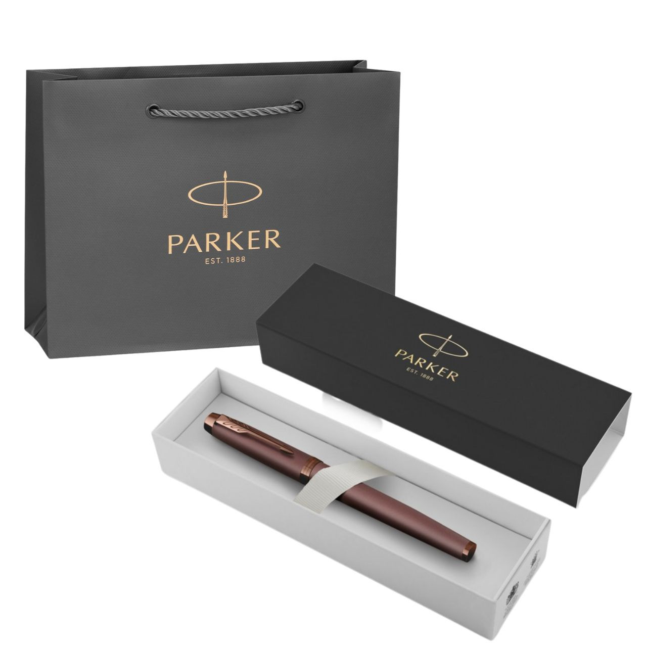 Pióro wieczne Parker IM Professionals Monochrome Burgundy + GRATIS