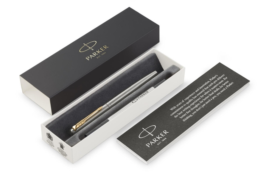 Pióro wieczne Parker Jotter Stalowy GT (M)