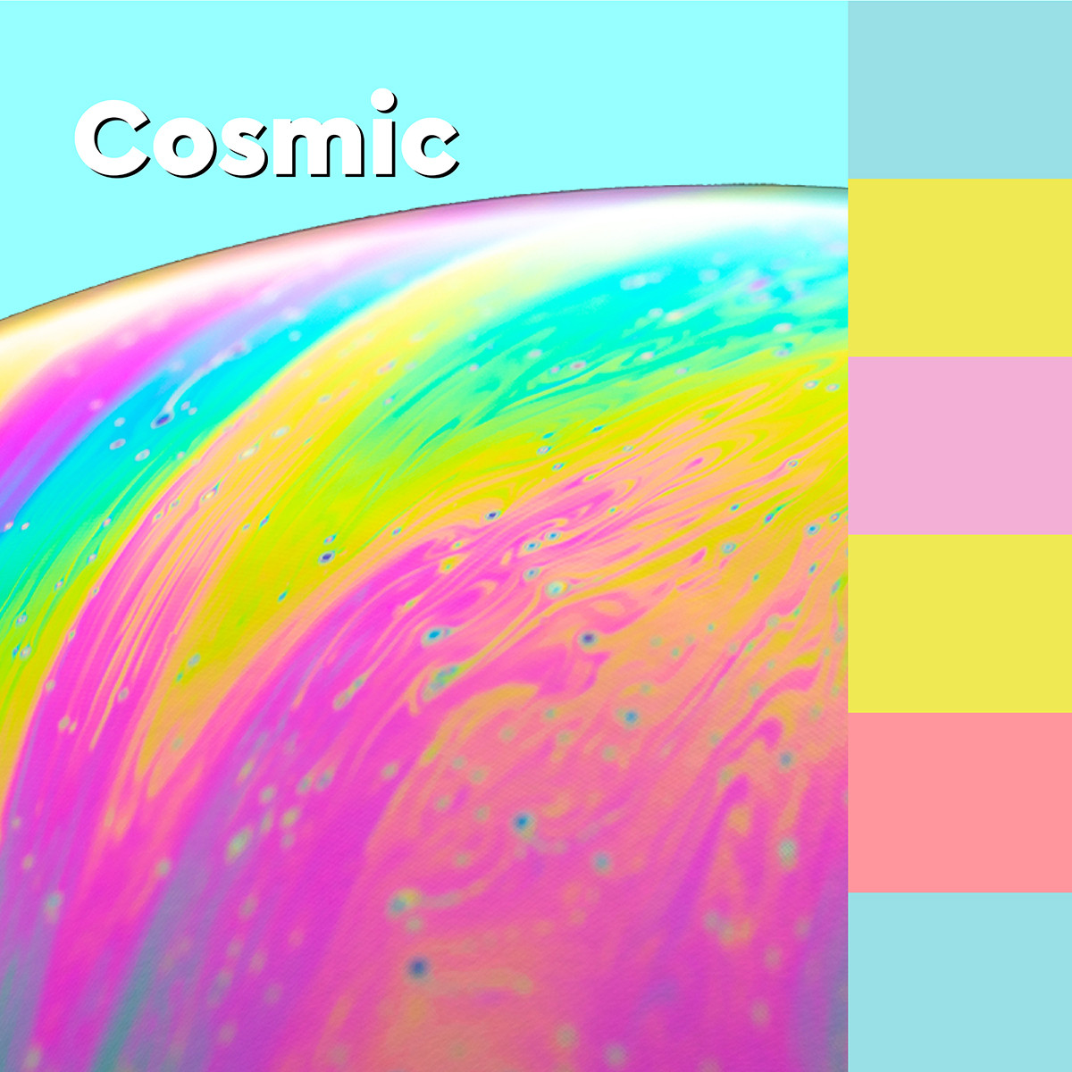 Karteczki samoprzylepne Post-it Super Sticky Z-Notes Cosmic 76x76mm 6x90k