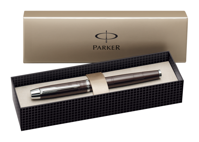 Pióro Parker IM Premium brązowe CT (F)