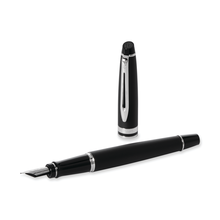 Pióro wieczne  Waterman Expert czarny mat CT (F)