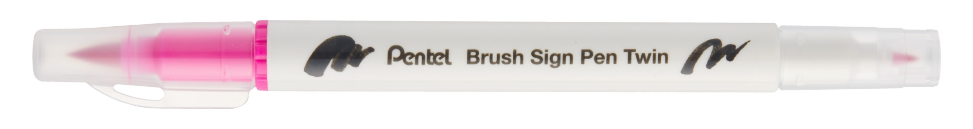 Pisak Brush dwustronna końcówka SESW30C-T109 Pentel Różowy