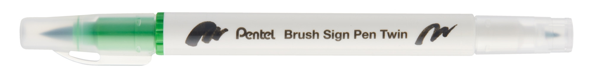 Pisak Brush dwustronna końcówka SESW30C-T111 Pentel Light Green