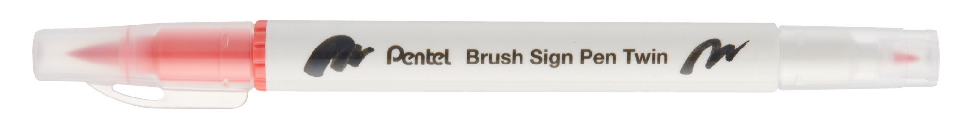 Pisak Brush dwustronna końcówka SESW30C-T135 Pentel Coral Pink