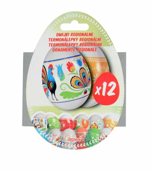 Owijki termokurczliwe na jajka-regionalne Wielkanoc  Arpex