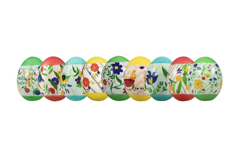 Barwniki 4 kol + kolorowe owijki 9szt Wielkanoc Arpex