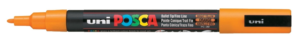 Marker Posca PC-3M Uni ciemnożółty