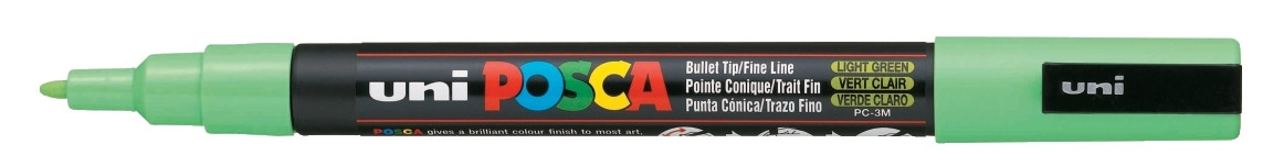 Marker z farbą plakatową Uni Posca, PC-3M 1,5mm ciemny zielony