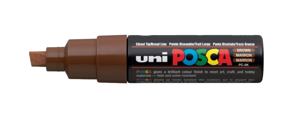 Marker Posca PC-8K nr 42 Uni jasnobrązowy