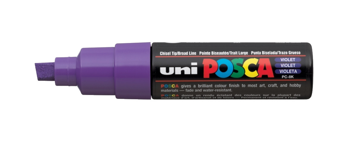 Marker Posca PC-8K nr 12 Uni fioletowy