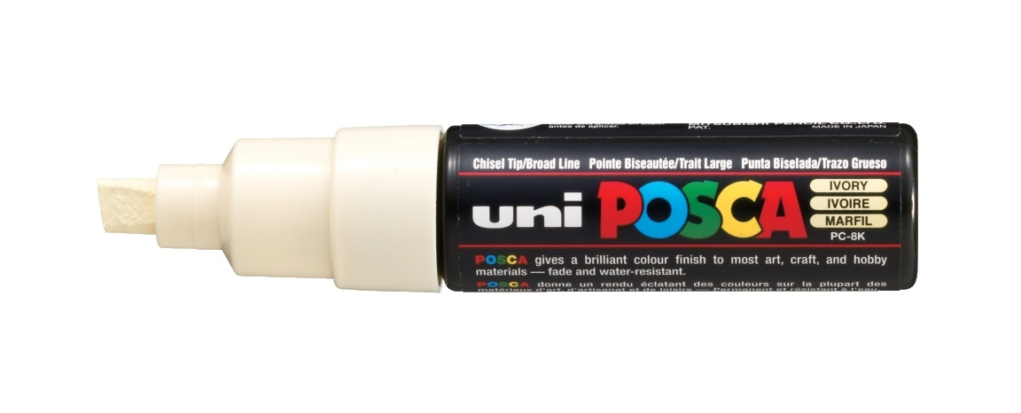 Marker Posca PC-8K nr 46 Uni kość słoniowa