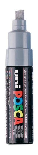 Marker Posca PC-8K nr 37 Uni szary