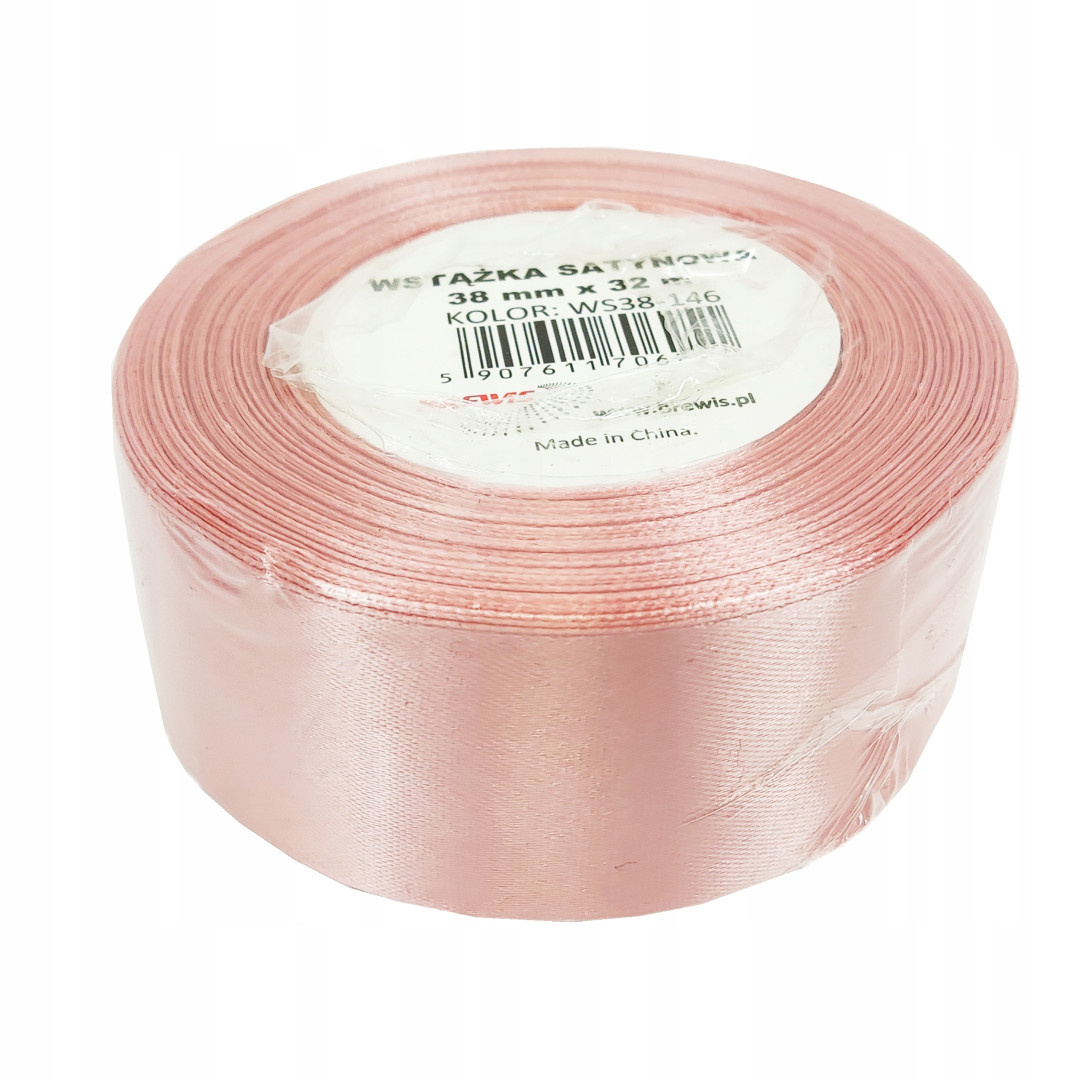 Wstążka satynowa 38mmx32m Guma balonowa WS38-146 Brewis