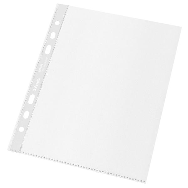 Koszulka Esselte 100% Recycled Premium A5/100 groszkowa 70mic