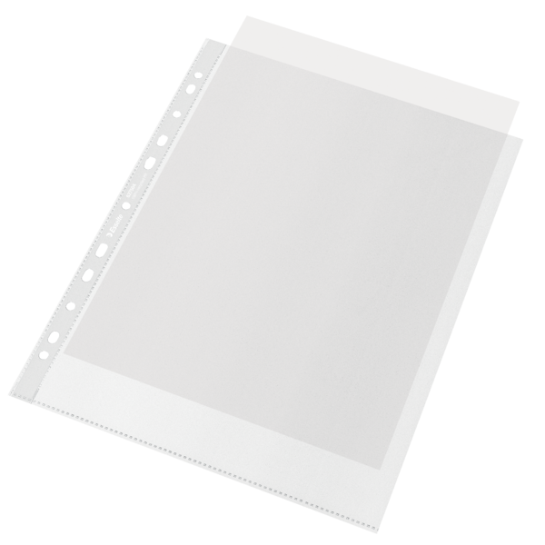 Koszulka Esselte 100% Recycled Premium A4/50 Maxi groszkowa 100mic