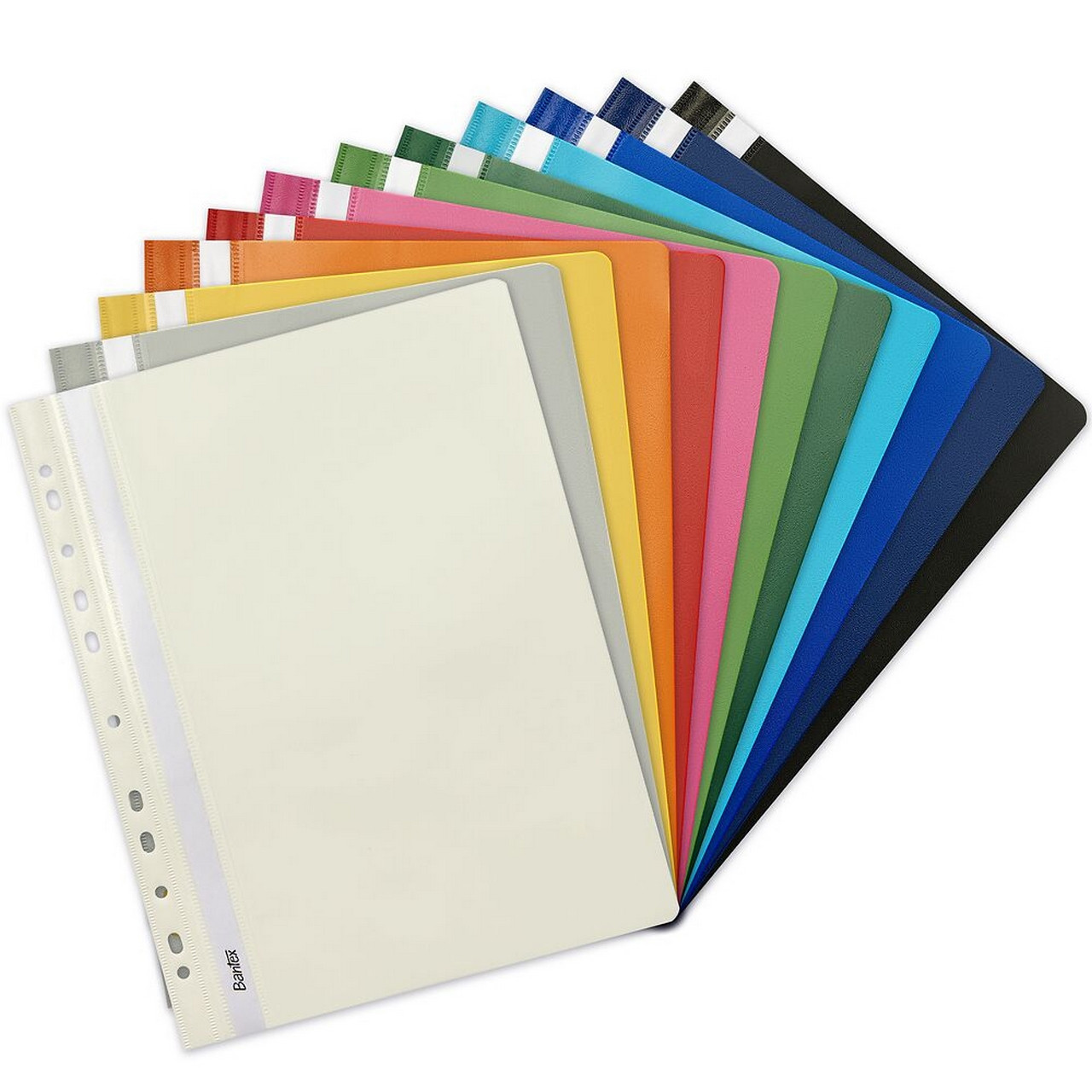 Skoroszyt wpinany Bantex Evo szary