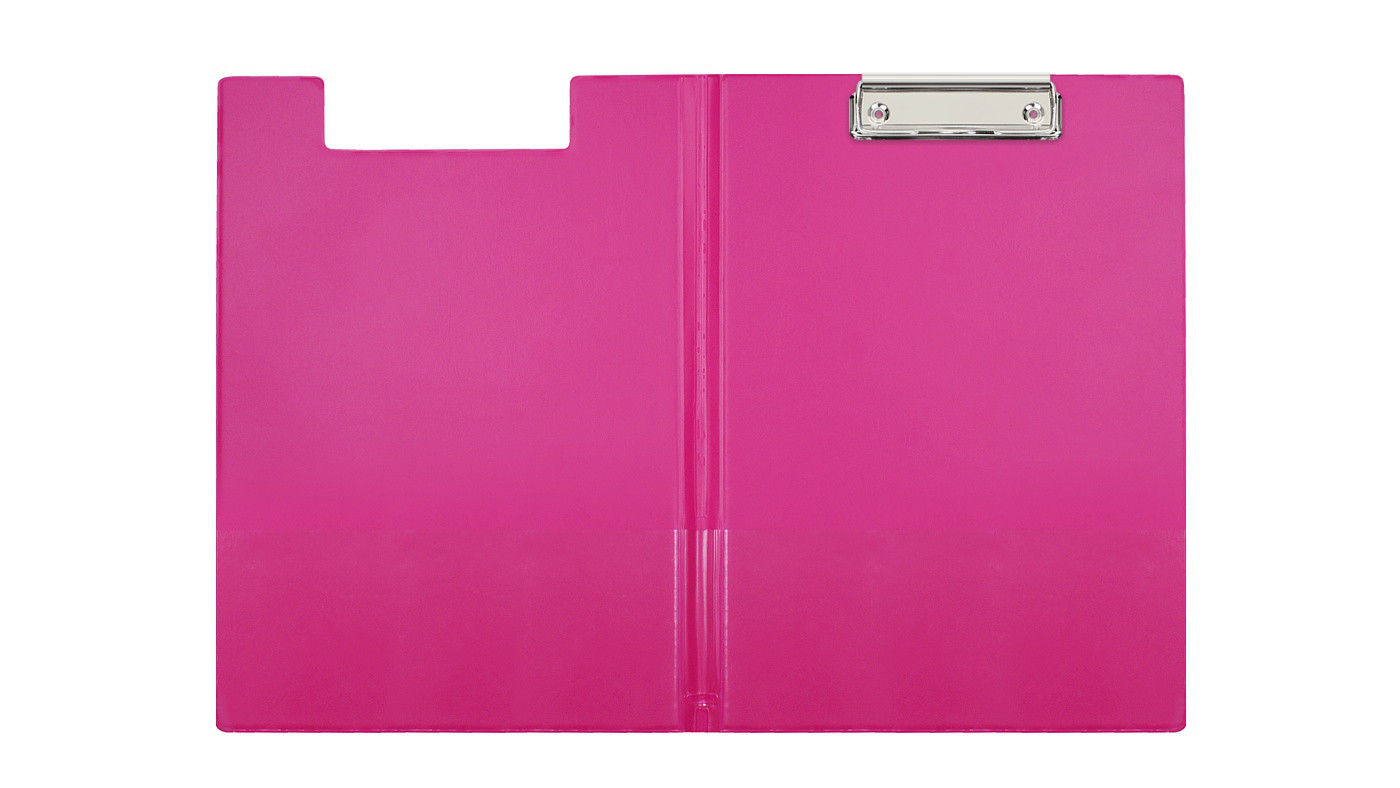 Teczka z klipem A4 New Colours Biurfol różowa