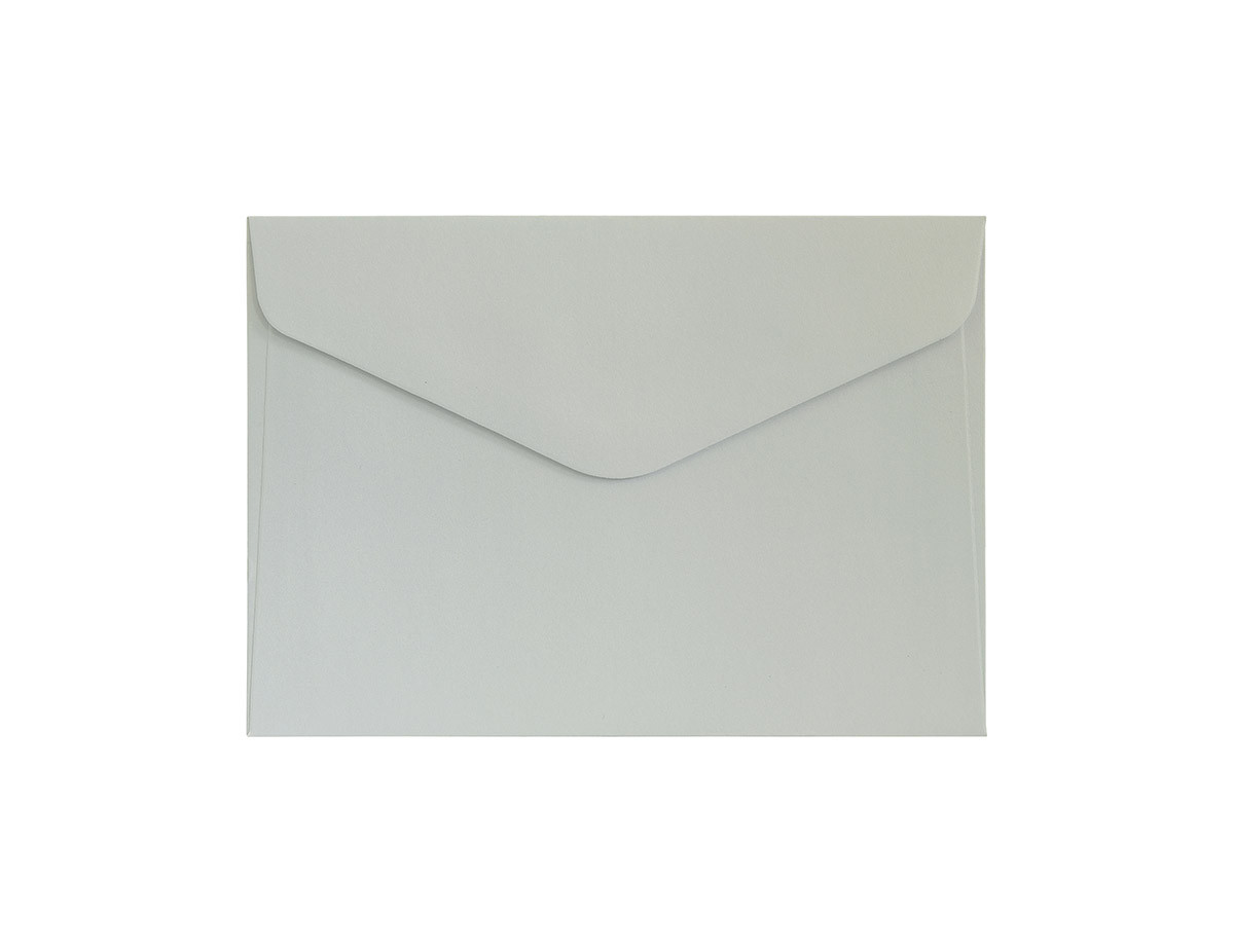 Koperta C6 jasnoszara satynowana 130g/10szt. Argo