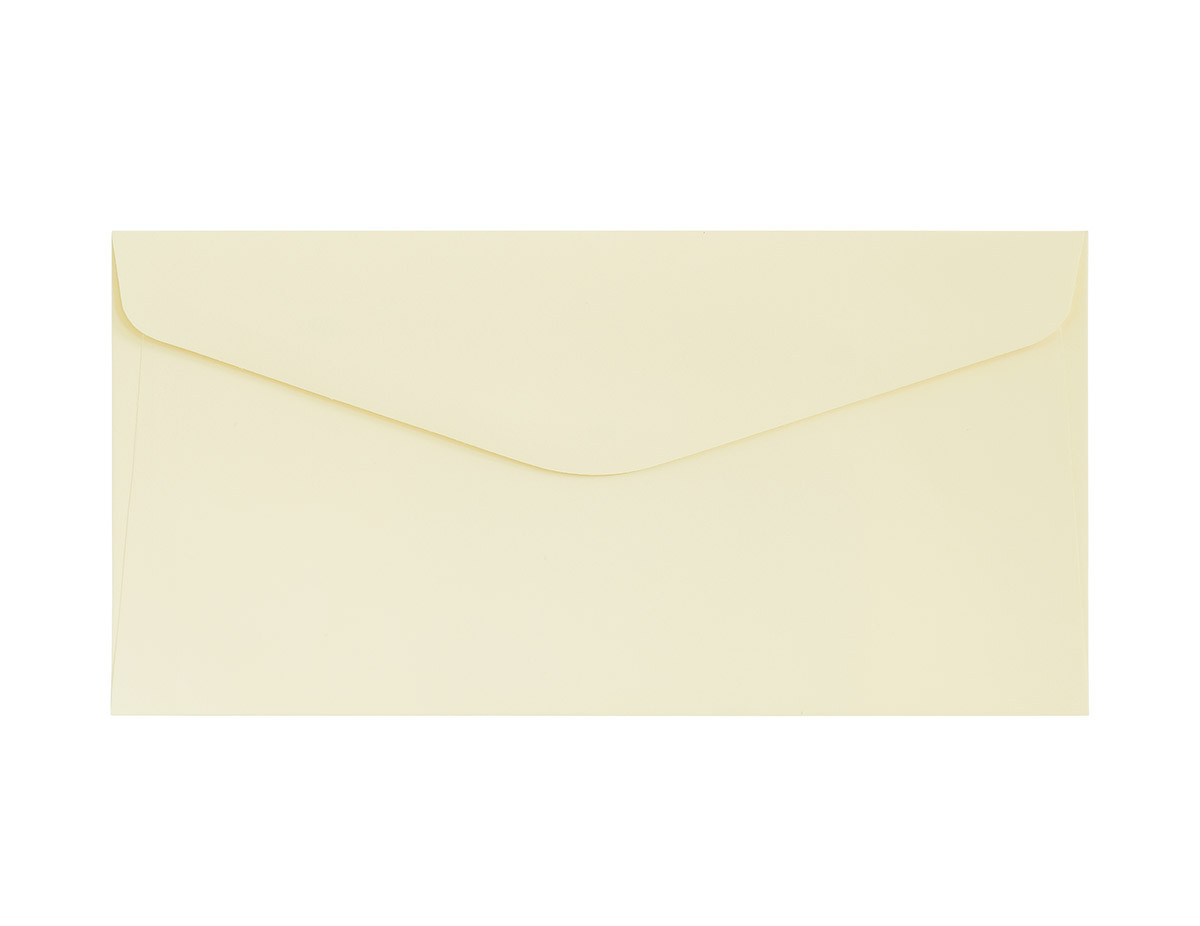 Koperta DL ciemnokremowa satynowana 130g/10szt. Argo