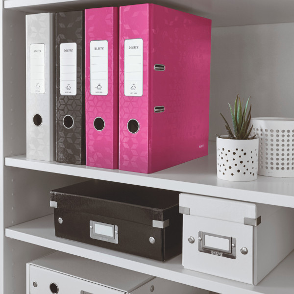 Segregator Leitz WOW A4/80 180ST różowy