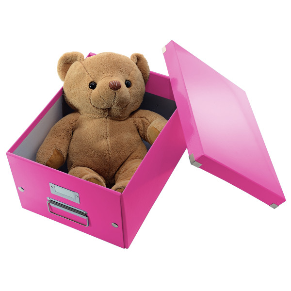 Pudło uniwersalne Leitz Click&Store WOW różowe