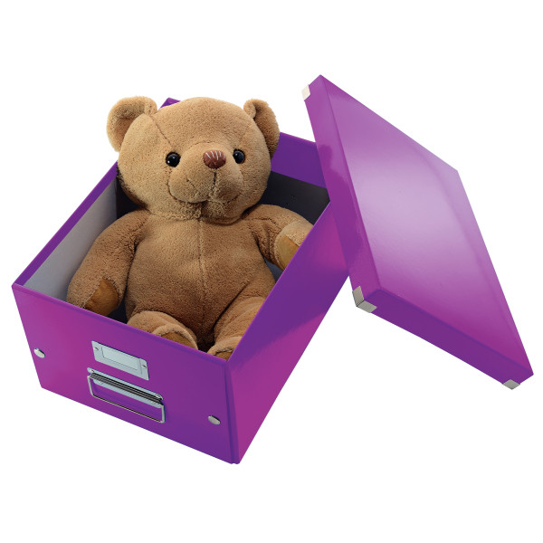 Pudło uniwersalne  Leitz Click&Store Wow fioletowe