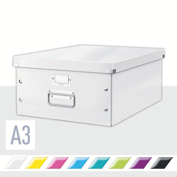 Pudło uniwersalne Leitz Click&Store WOW białe