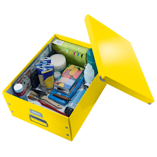 Pudełko do przechowywania A3 Leitz Click&Store WOW żółte