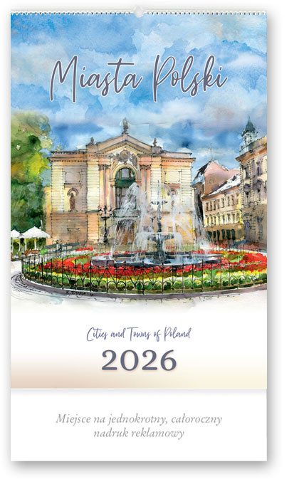Kalendarz rekl. MIASTA POLSKI LUCRUM RW05