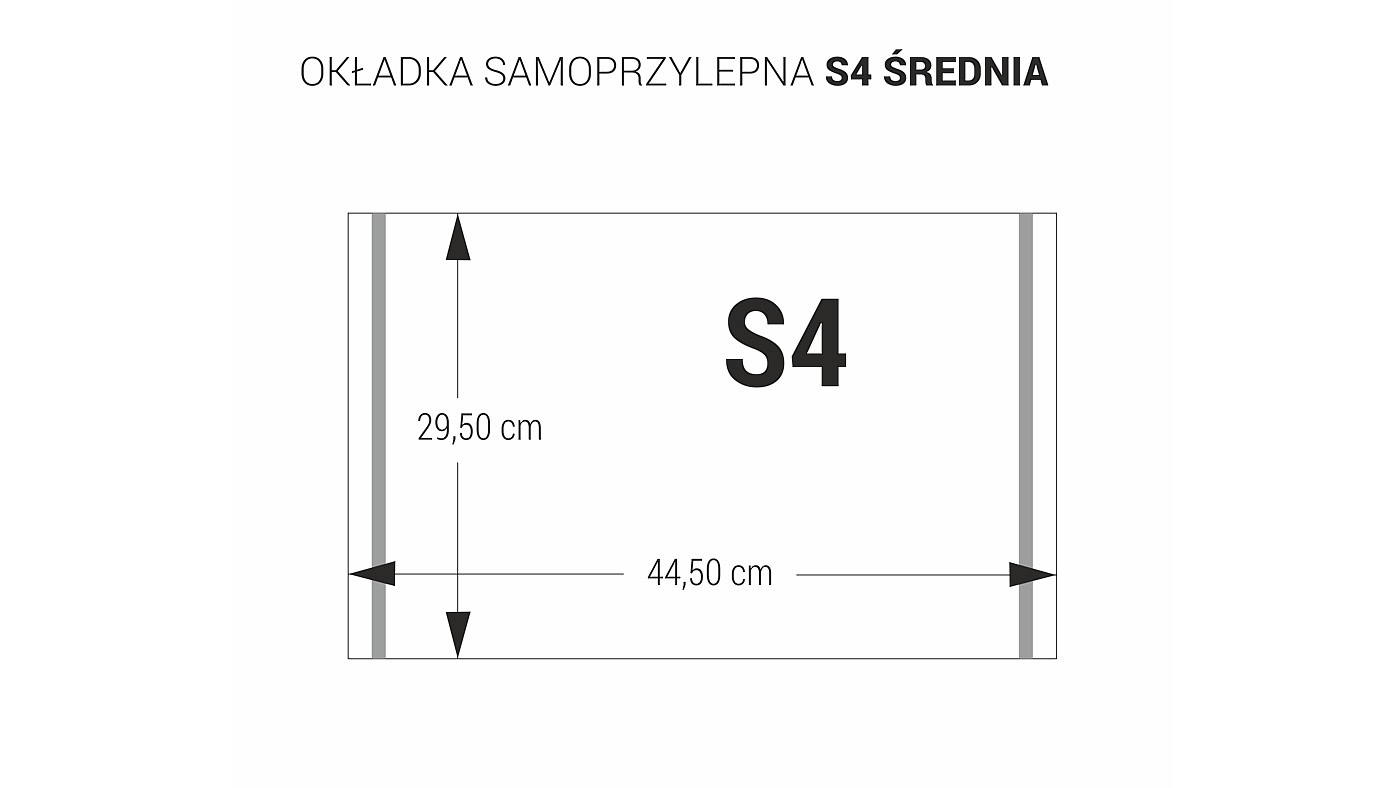 Okładka na podręczniki S4/25szt. samoprzylepna Biurfol