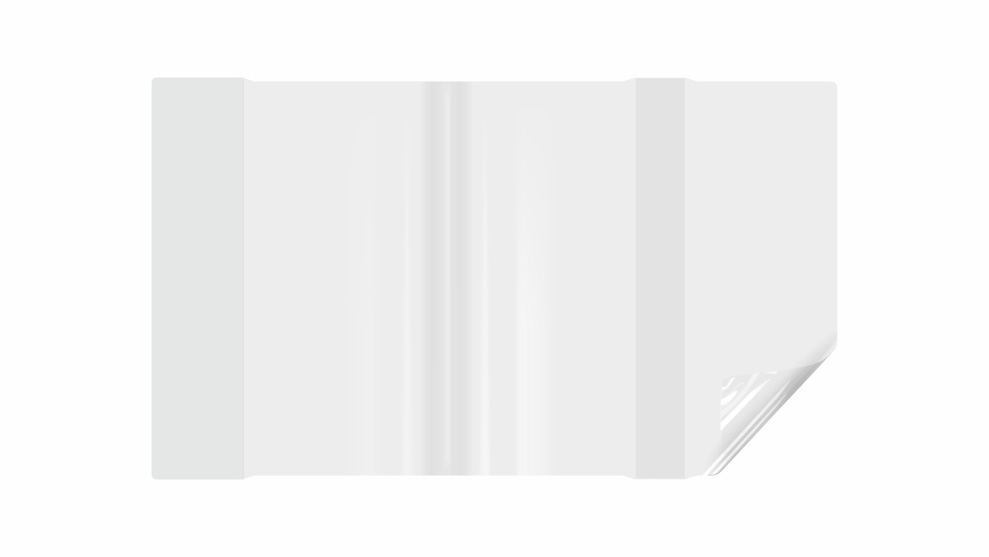 Okładka regulowana B6-239 bezbarwna (5szt) OZB5-42 Biurfol