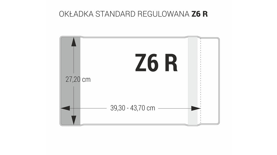 Okładka regulowana 25szt. Z6-272 Biurfol
