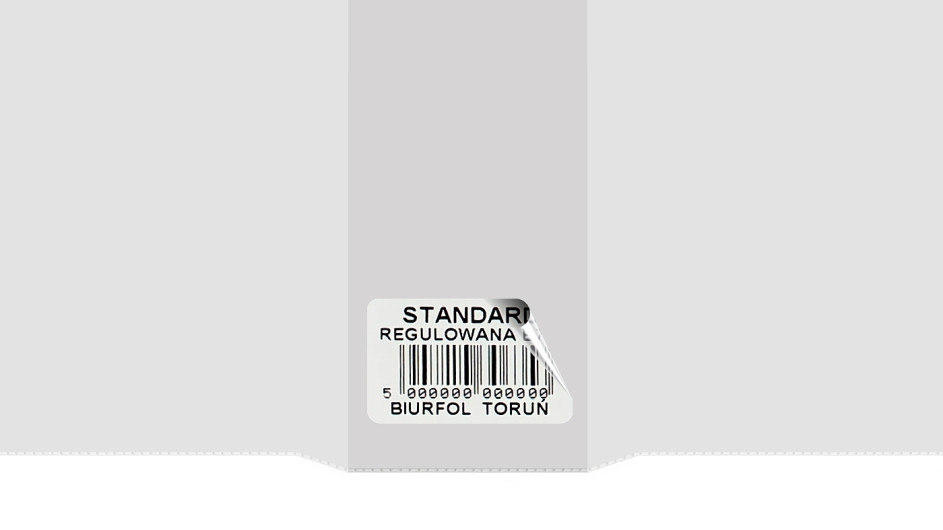 Okładka regulowana 25szt. standard Biurfol