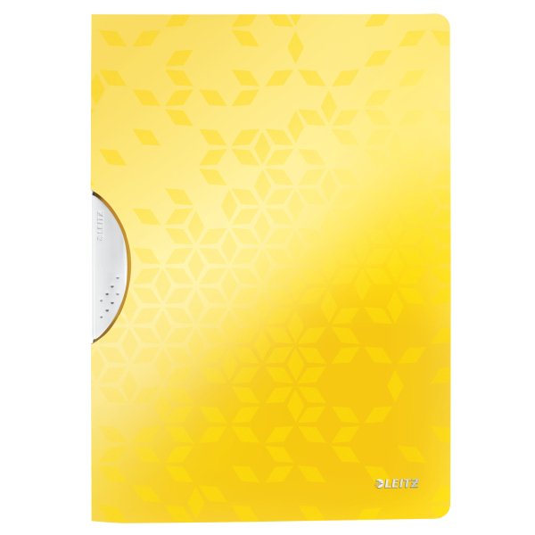 Skoroszyt Leitz WOW ColorClip żółty