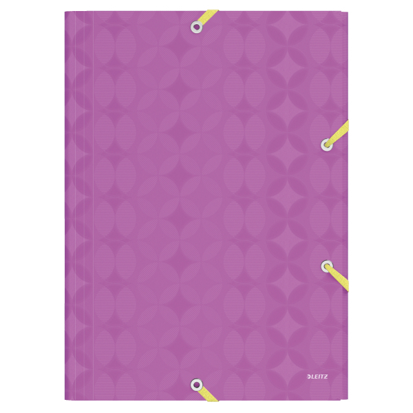 Teczka z gumką Leitz Retrochic A4 fioletowa