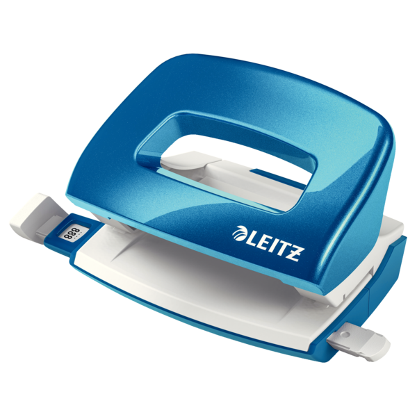 Dziurkacz mały Leitz WOW New NeXXt 5060 metaliczny niebieski