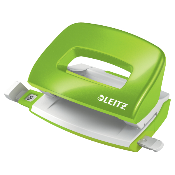 Dziurkacz mały Leitz WOW NeXXt zielony