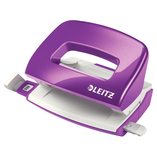 Dziurkacz mały Leitz WOW New NeXXt 5060 metaliczny fioletowy