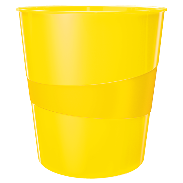 Kosz na śmieci Leitz WOW 15l żółty