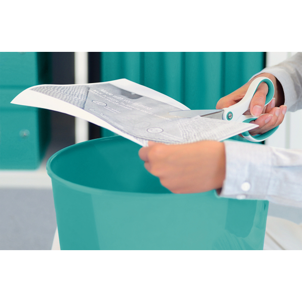 Nożyczki biurowe 20,5cm Leitz WOW turkusowe