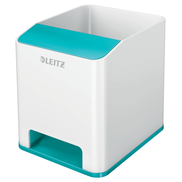 Kubek na długopisy WOW Leitz turkusowy