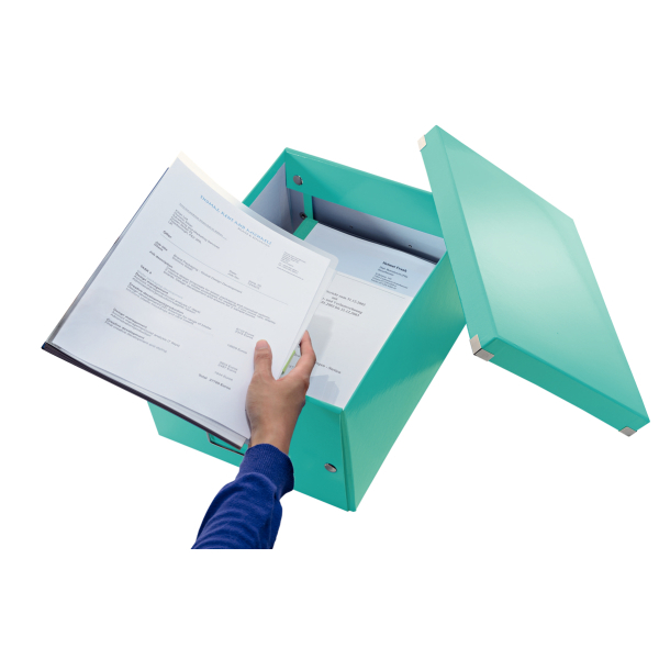 Pudło uniwersalne Leitz Click&Store Wow turkusowe